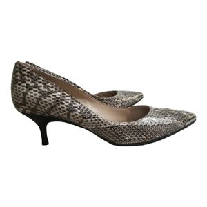 Michael Kors Snakeskin Vero Cuoio Heels